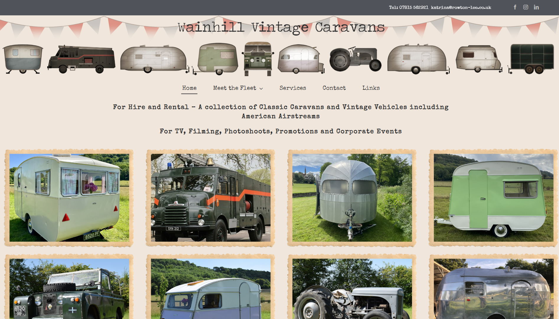 Wainhill Vintage Caravans